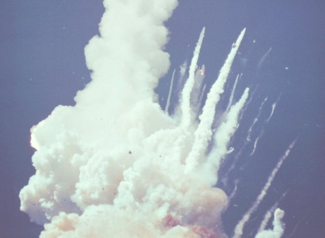Detalle de la explosión.