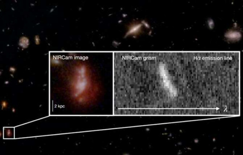 La formación de las primeras galaxias, un proceso más caótico de lo creído