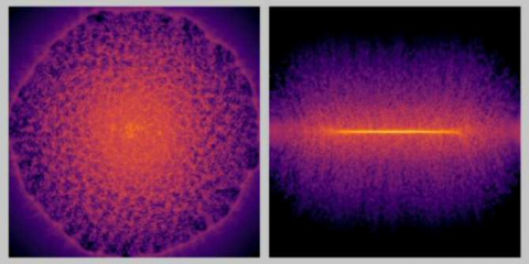 Simulación digital colosal de más de cien mil millones de estrellas